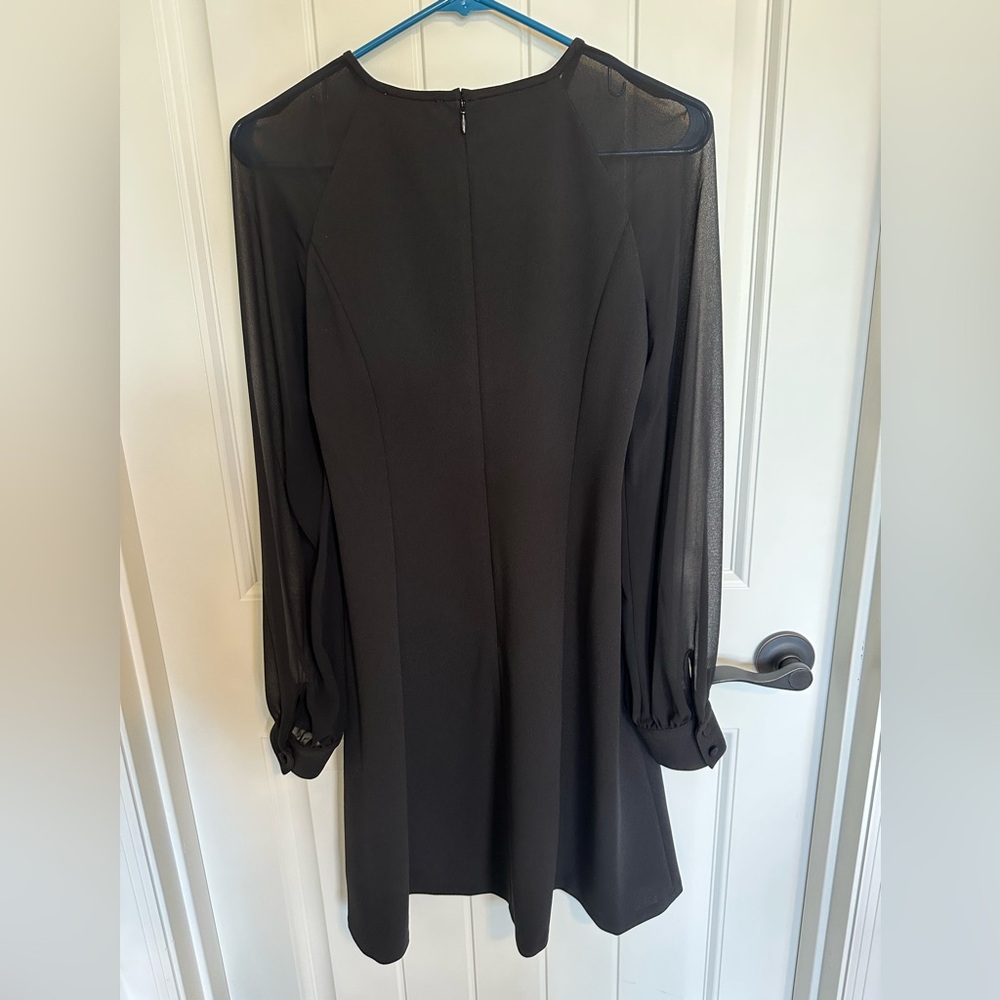 Calvin Klein Black Long Sleeve Dress - Picture 4 of 5